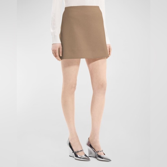 Theory High-Waist Mini Skirt Size 4 - Picture 1 of 8